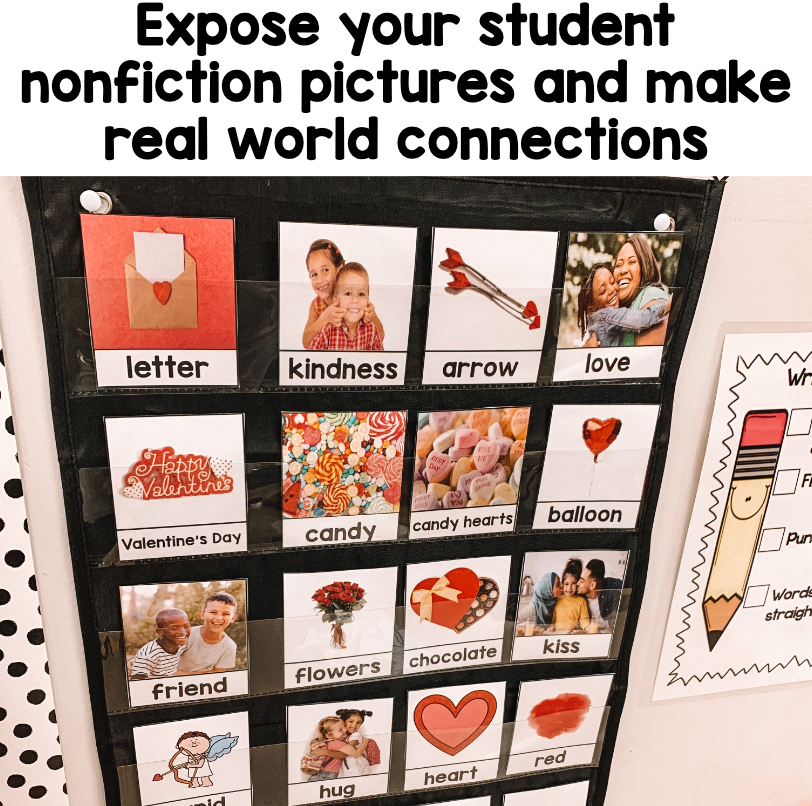 Writing Center GROWING Bundle | Nonfiction Real Pictures | Primary