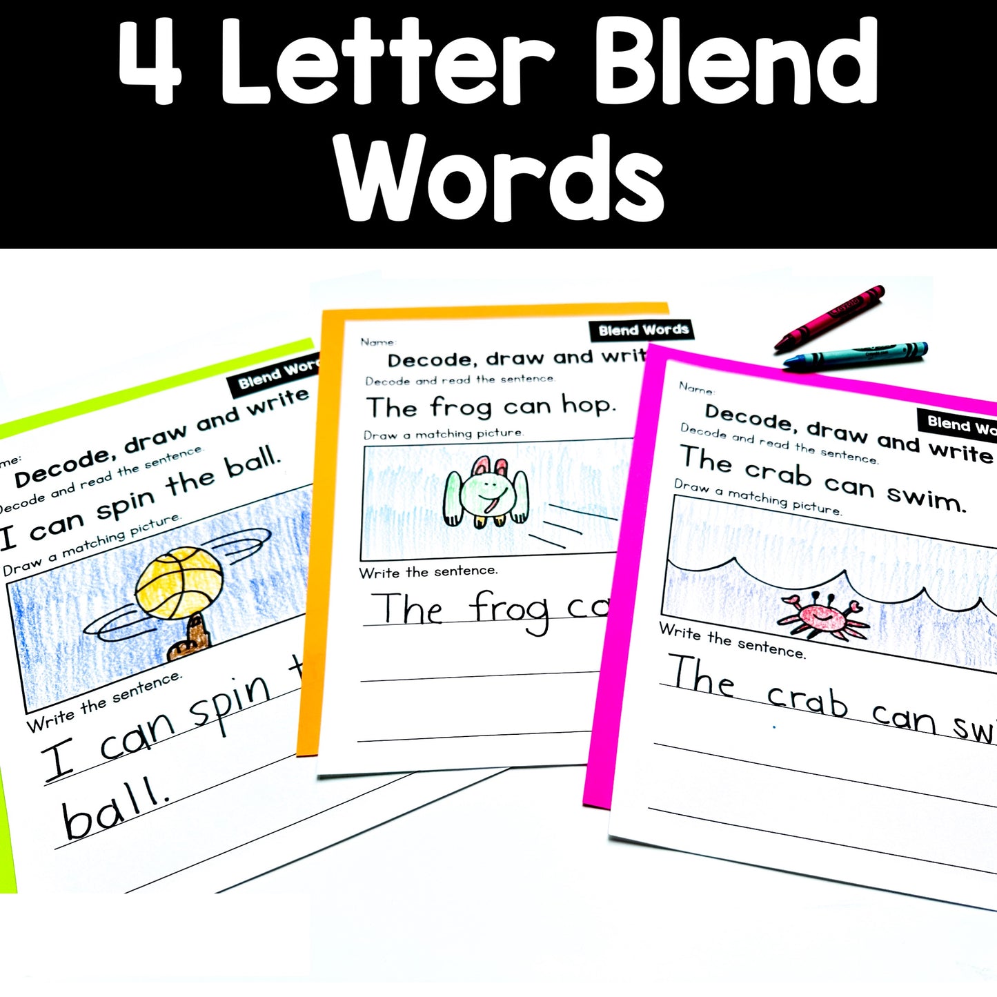 Decode Draw Write Blends