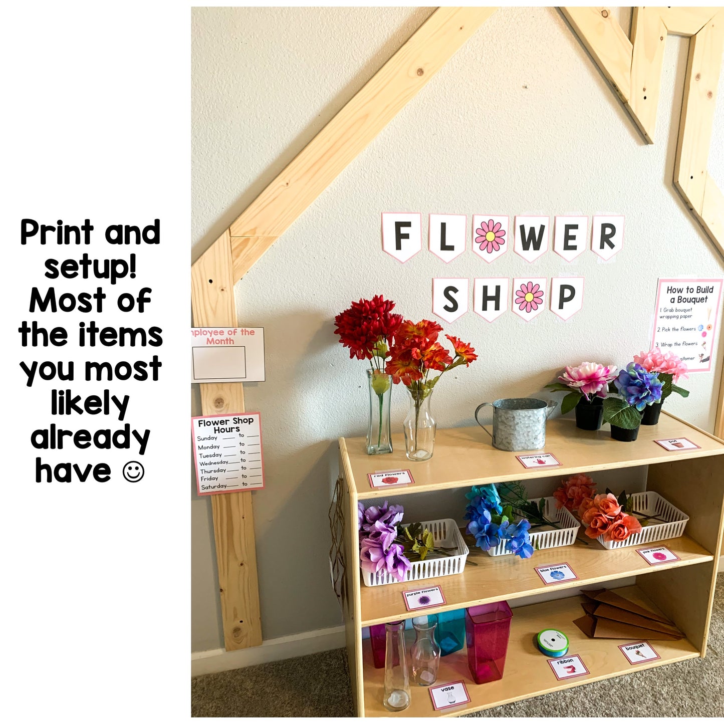 Flower Shop Dramatic Play | Real Pictures