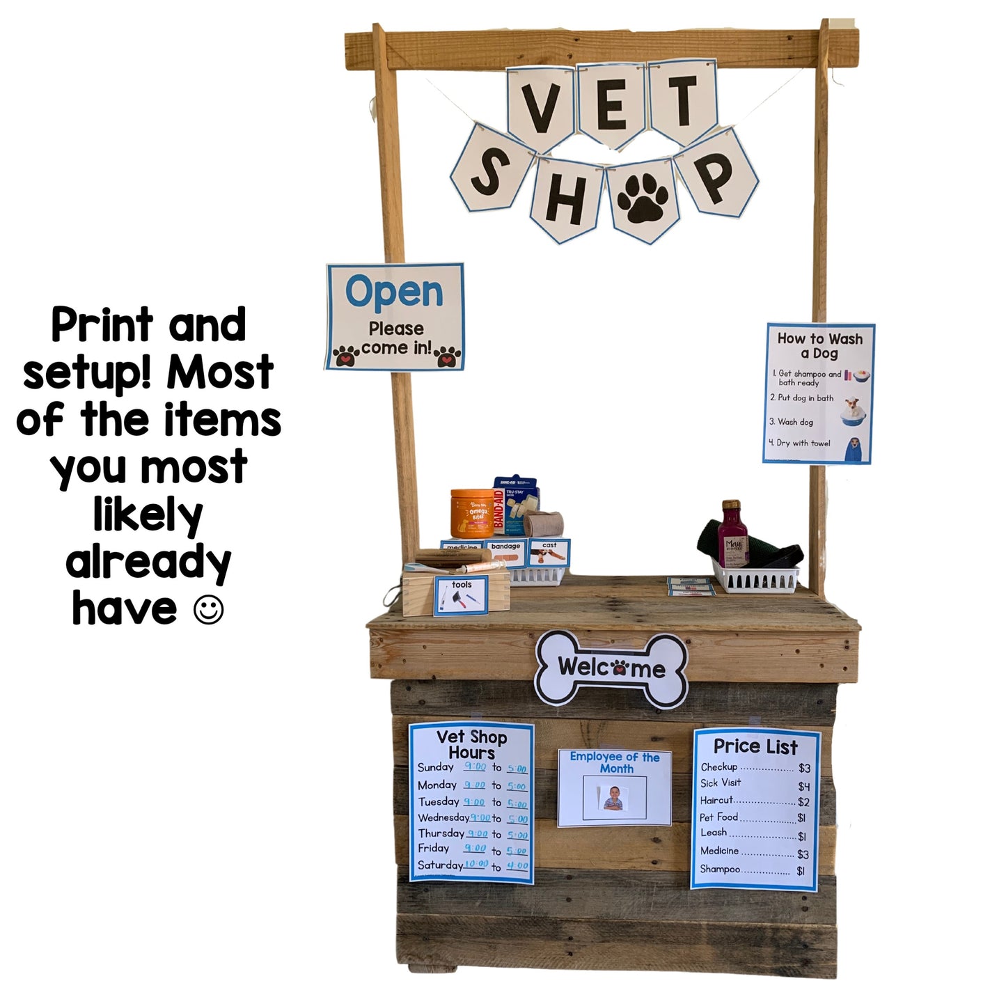 Vet Dramatic Play | Real Pictures