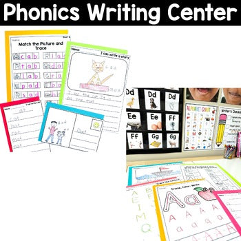 Science of Reading Kindergarten Phonics Centers