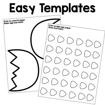 Bunny Craft | Spring Bulletin Board | Easter