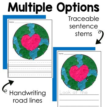Earth Day Tear Art Craft | Spring