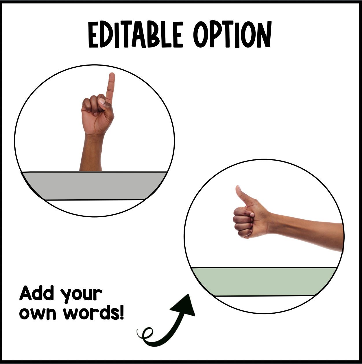 Boho Nonfiction Hand Signals | Real Pictures | Classroom Management