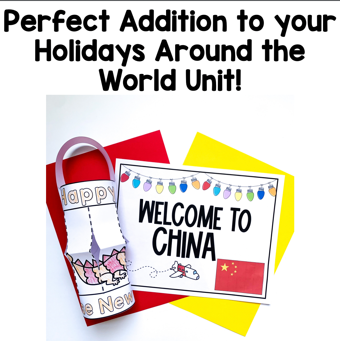 Chinese New Year Craft | Holidays Around the World | Chinese Lantern