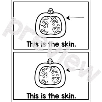 Parts of a Pumpkin | Emergent Reader | Pumpkins
