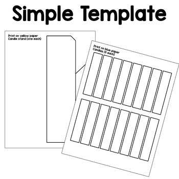 Hanukkah Craft | Menorah | Dreidel | Holidays Around the World