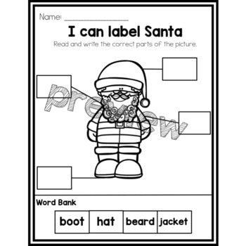 I can Label Winter | December | Holidays