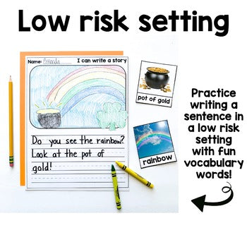 March Writing Center | Nonfiction Pictures | Real Pictures | Editable