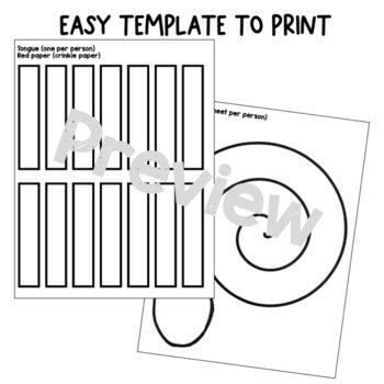 Snake Craft | Rainforest | Zoo Animals |