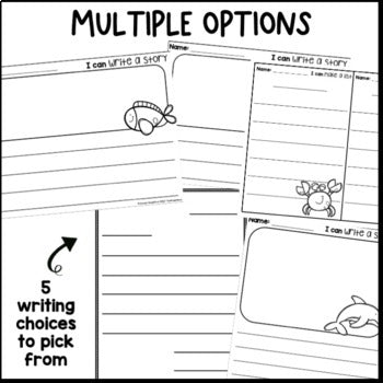 Ocean Writing Center | Nonfiction Pictures | Real Pictures | Editable