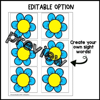 May Sensory Bin | Alphabet | Sight Word | CVC word center | Editable