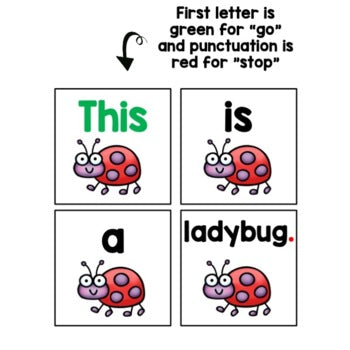 Insect Sentence Scramble | Centers | Kindergarten