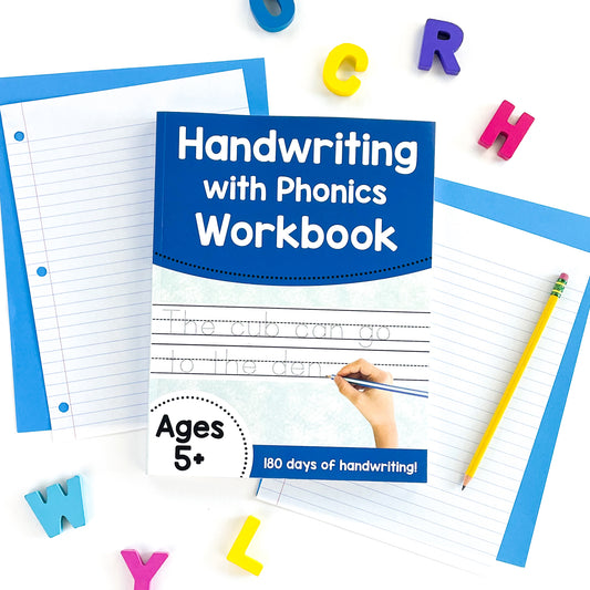 Handwriting with Phonics Workbook