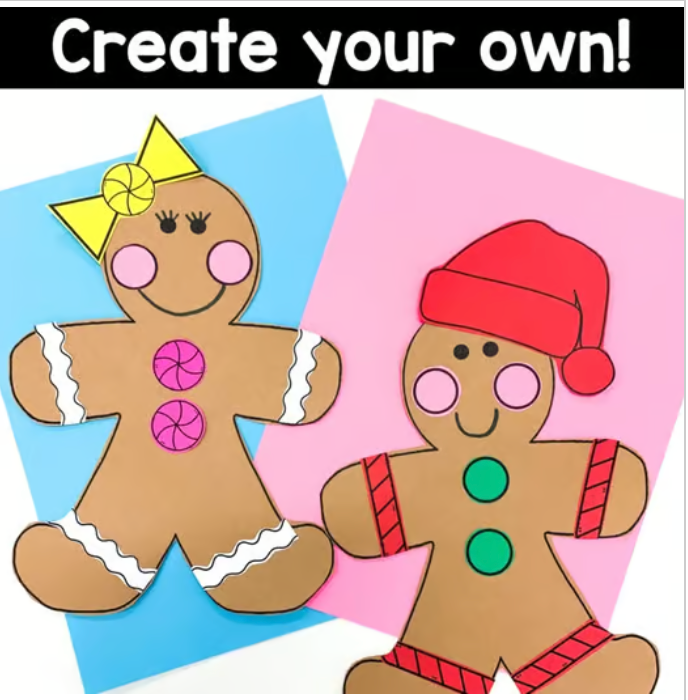 Gingerbread Week Unit | Kindergarten Reading and Writing