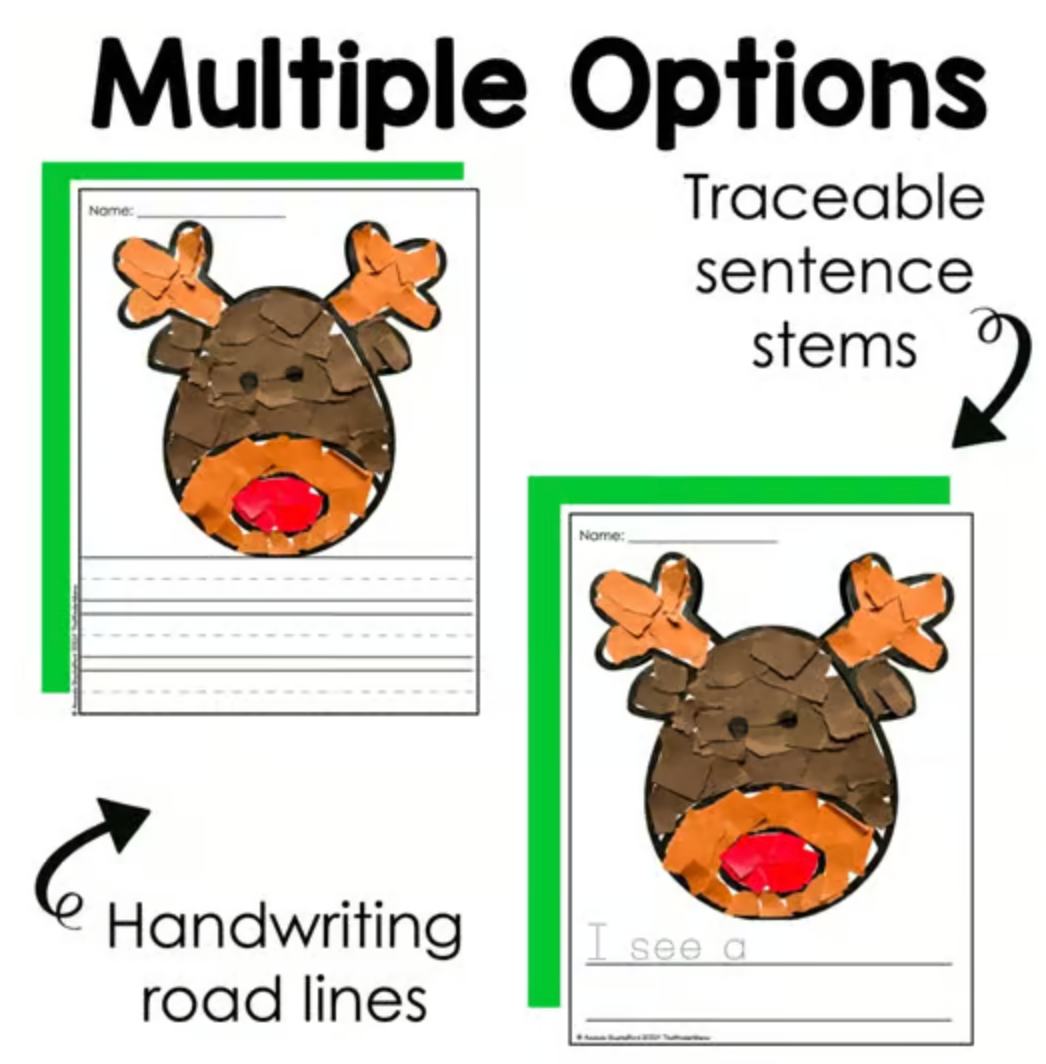 Christmas Tear Art Craft