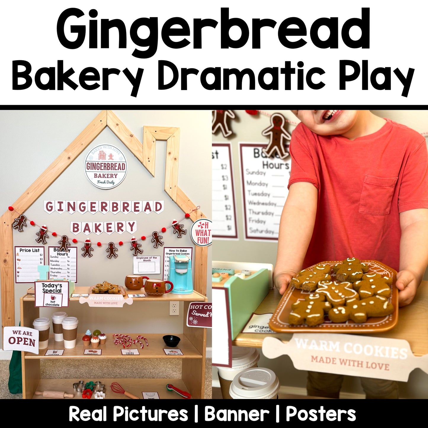 Gingerbread Bakery Dramatic Play