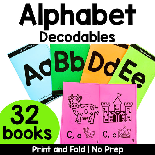 Alphabet Decodable Books
