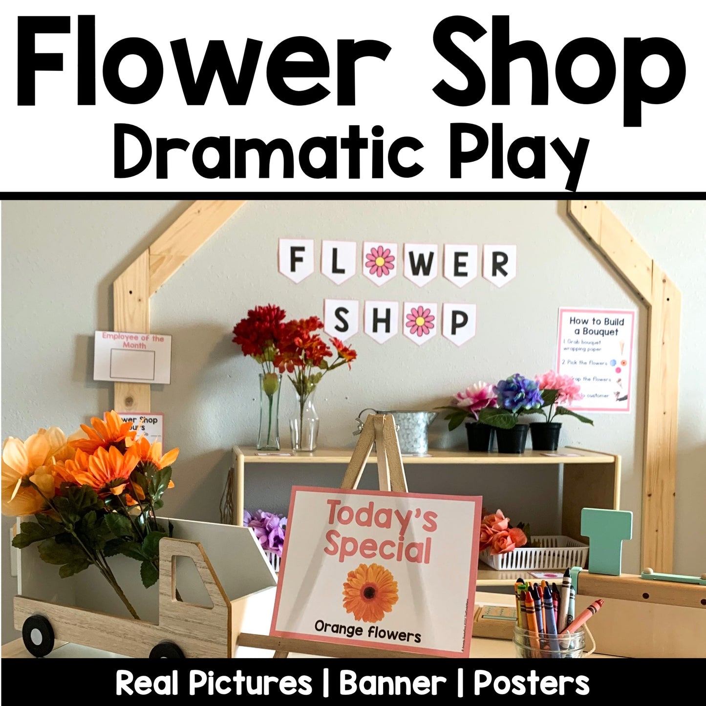 Flower Shop Dramatic Play | Real Pictures