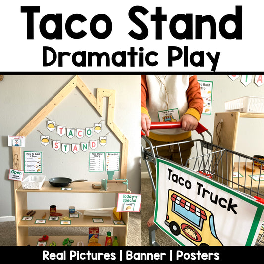 Taco Stand Dramatic Play | Real Pictures