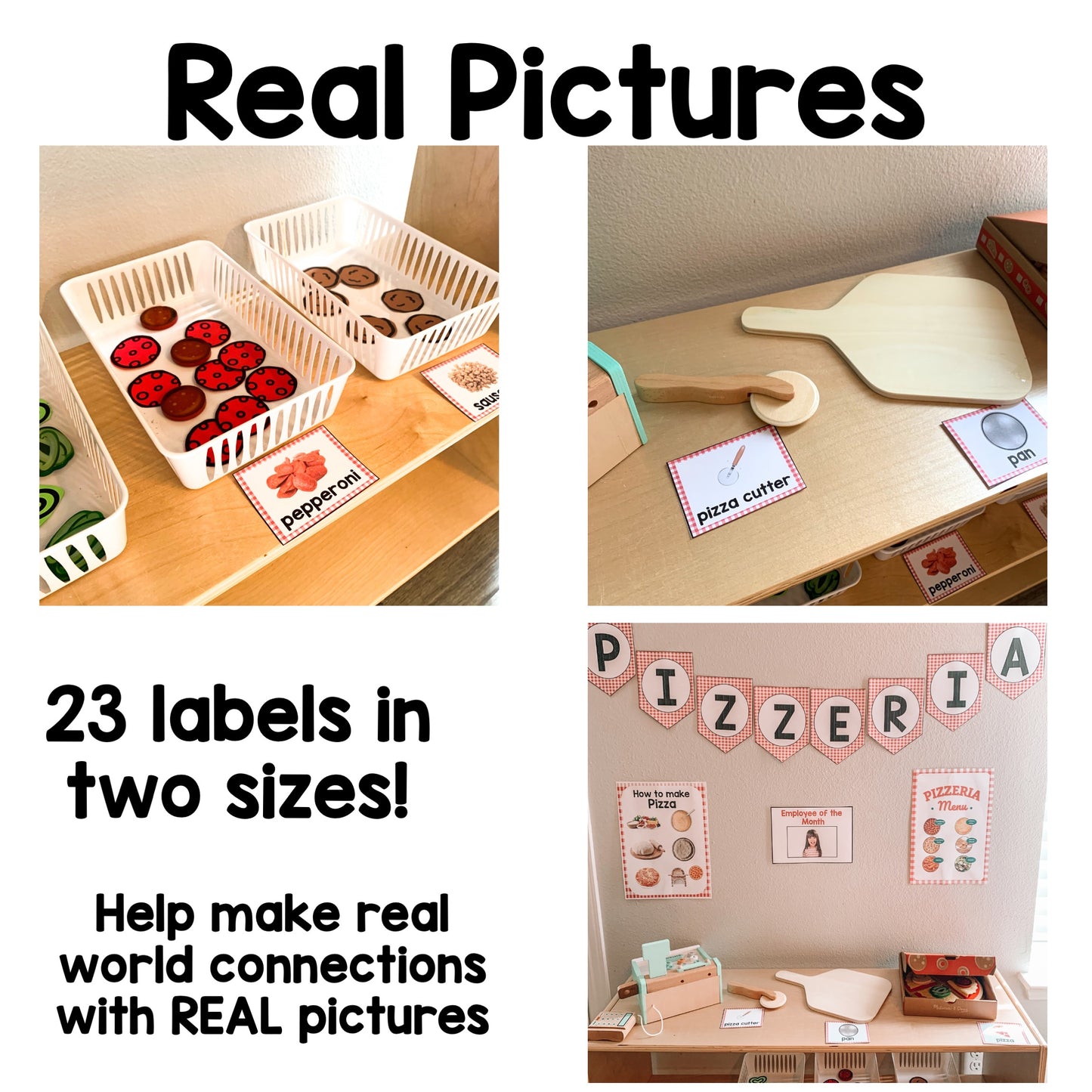 Pizzeria Dramatic Play | Pizza Shop