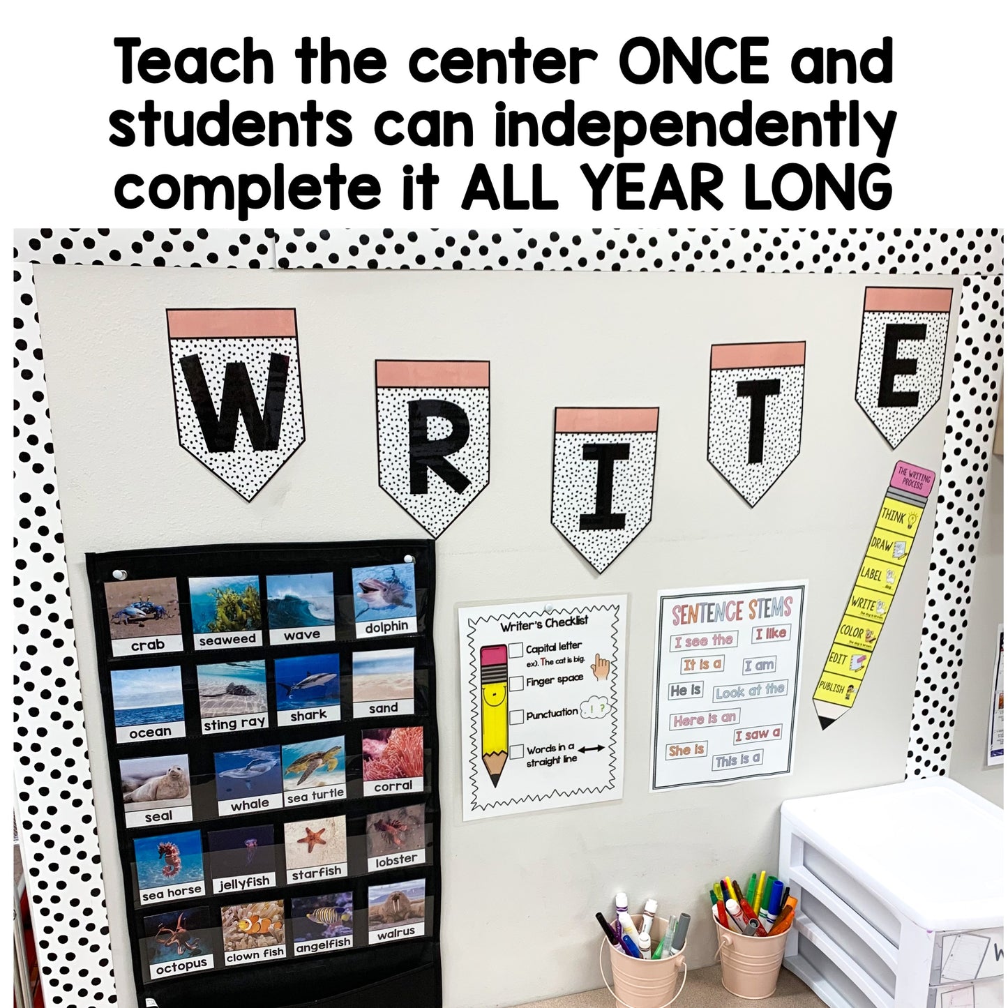 ULTIMATE KINDERGARTEN CENTER ALL YEAR LONG BUNDLE