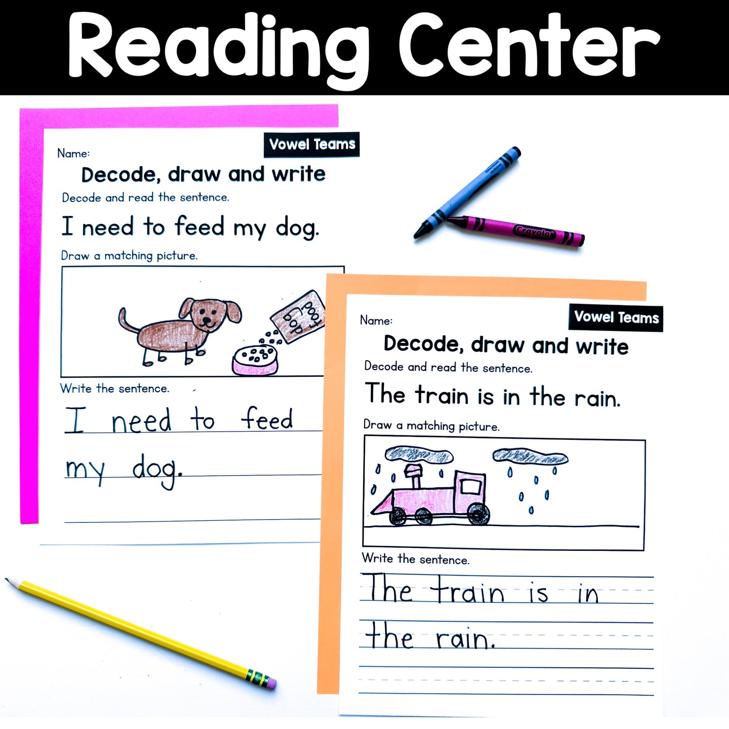 Decode Draw Write Vowel Teams
