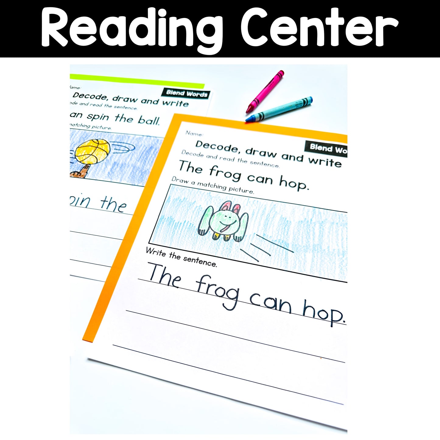 Decode Draw Write Blends