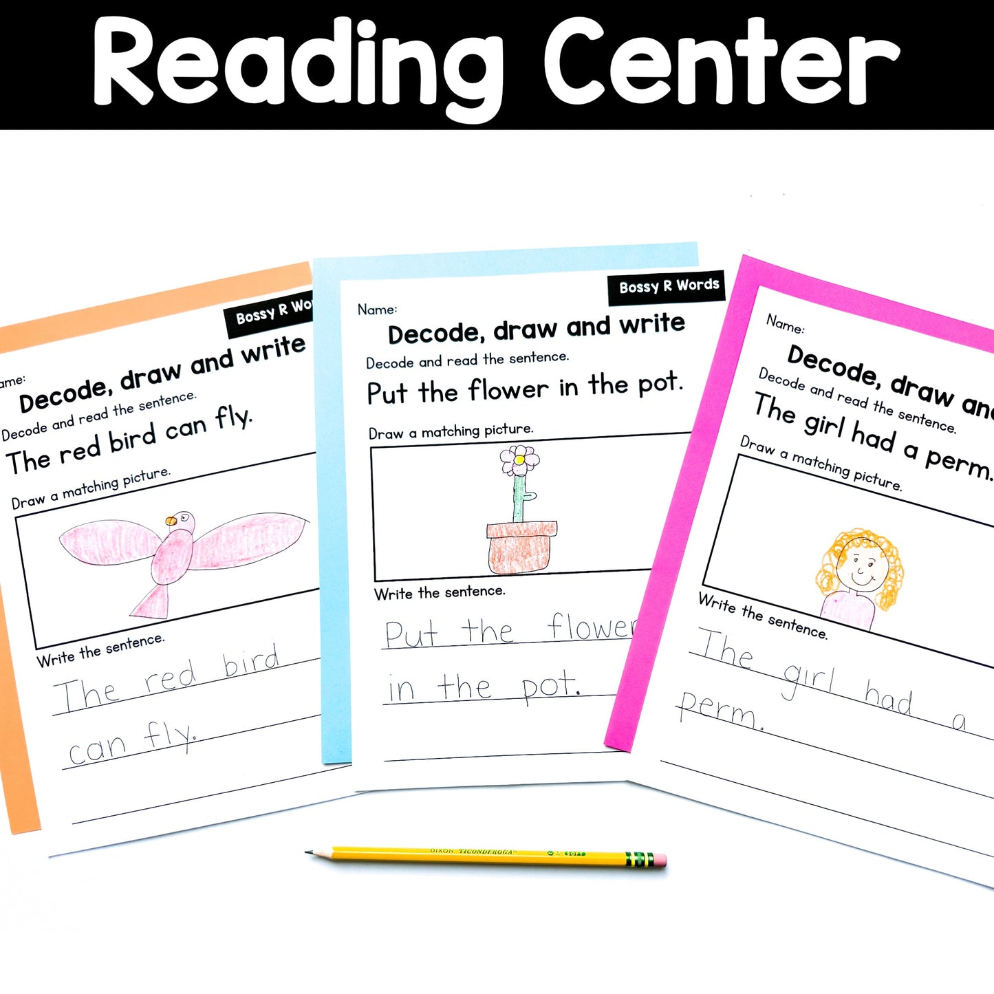 Decode Draw Write Bossy R