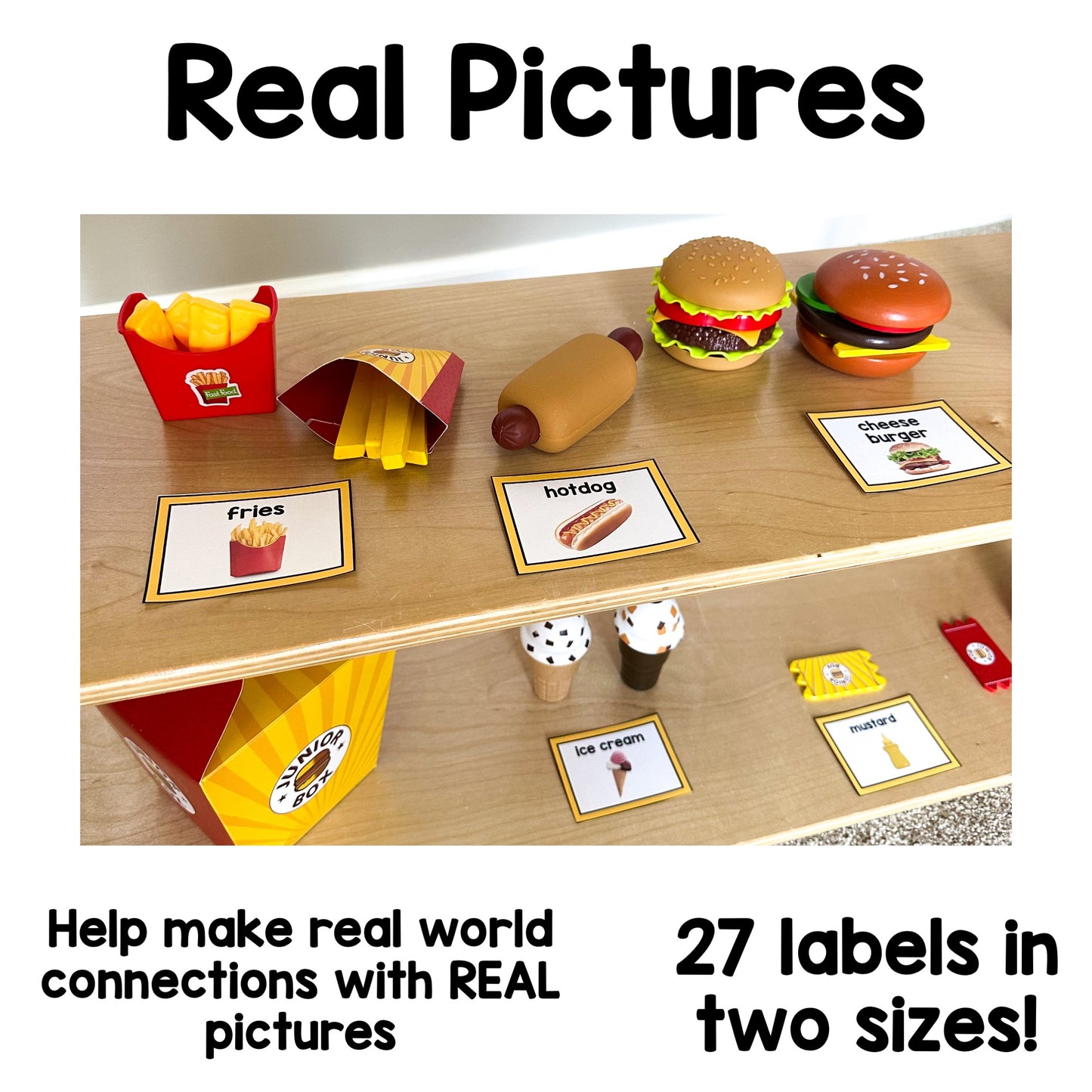 Burger Joint Dramatic Play | Real Pictures