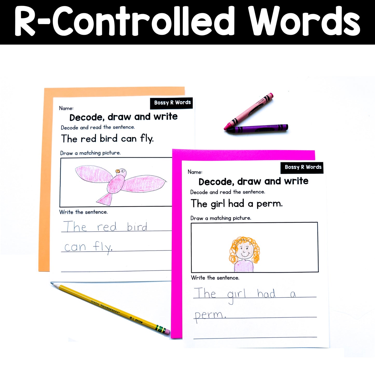 Decode Draw Write Bossy R