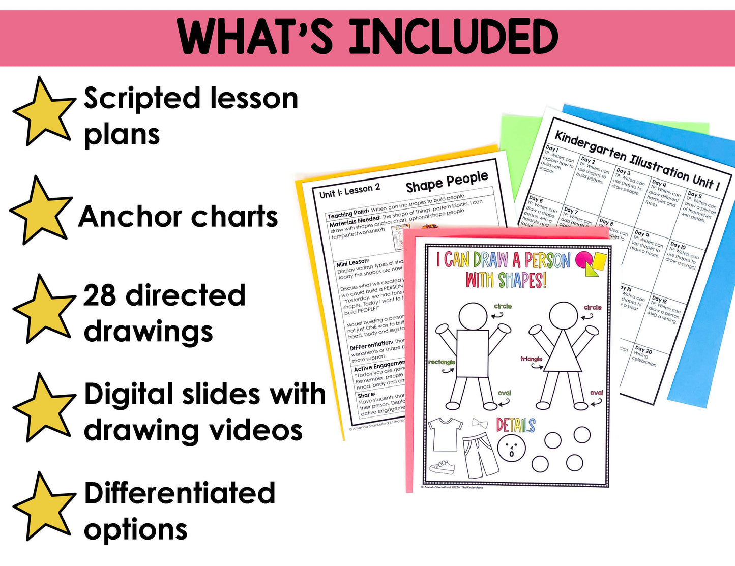 Kindergarten Illustration Unit