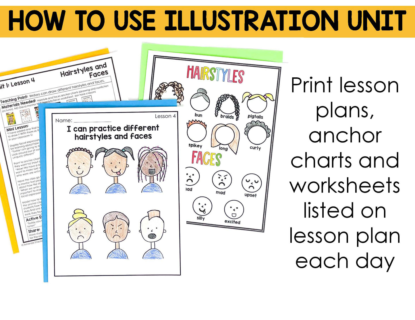 Kindergarten Illustration Unit