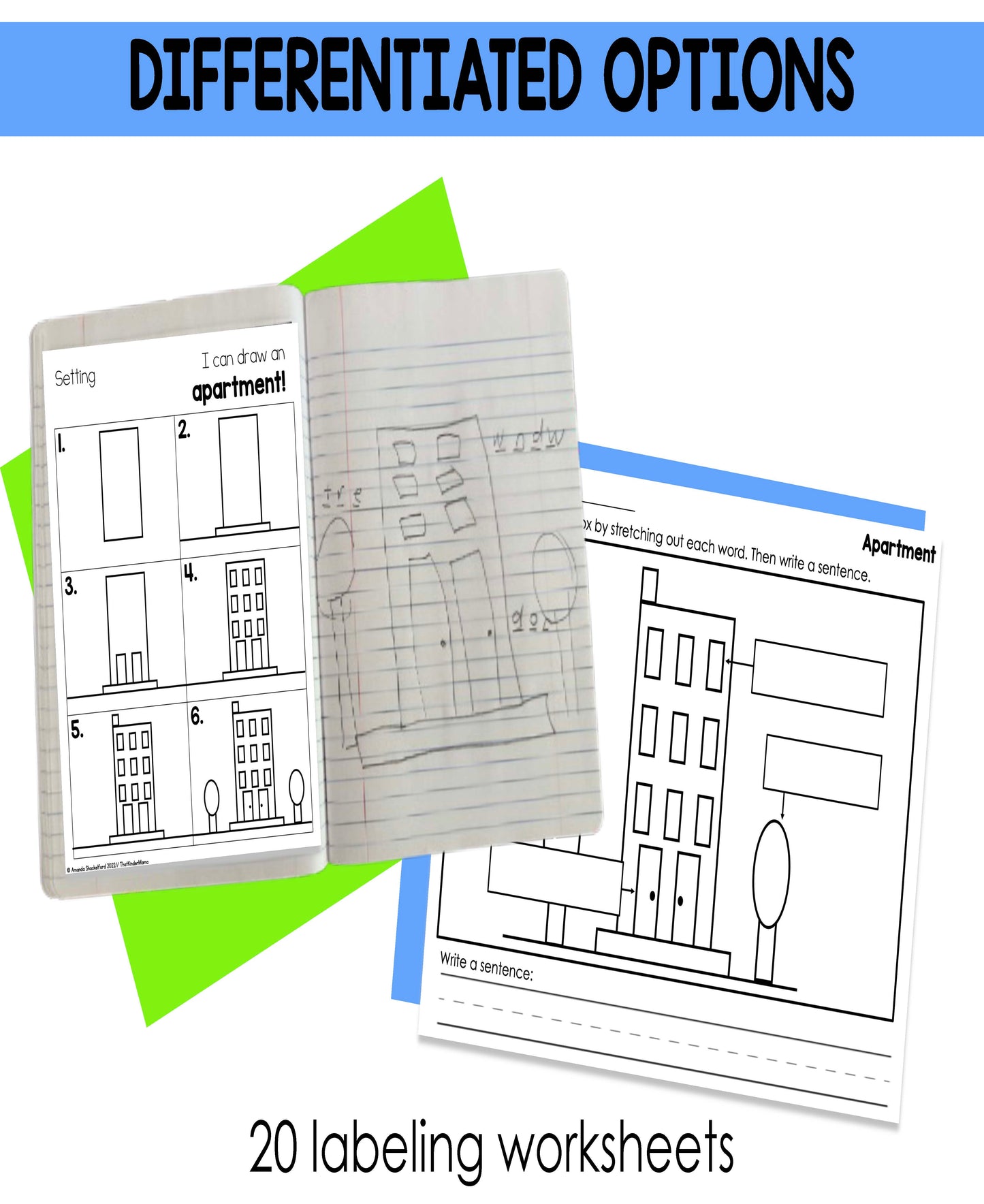 Kindergarten Labeling Unit I Can Label and Write Writers Workshop
