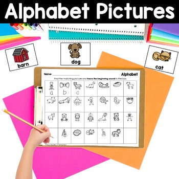 Alphabet Write the Room | Science of Reading