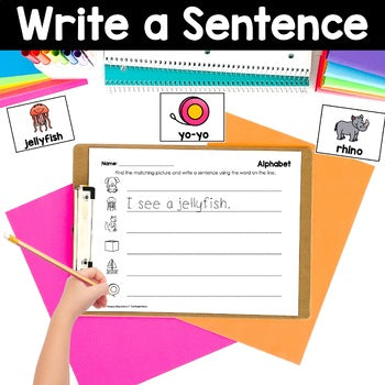 Alphabet Write the Room | Science of Reading