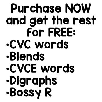 Phonics Write the Room | Science of Reading