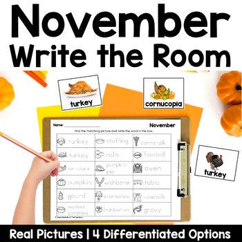 November Write the Room | Real Pictures