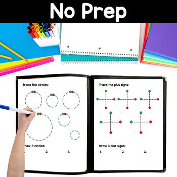 Prewriting Strokes | Tracing Practice