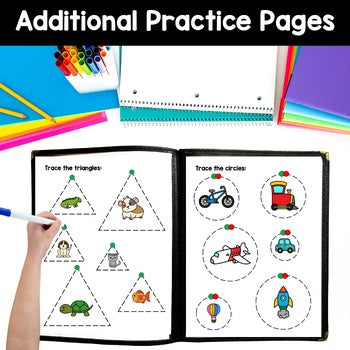 Prewriting Strokes | Tracing Practice