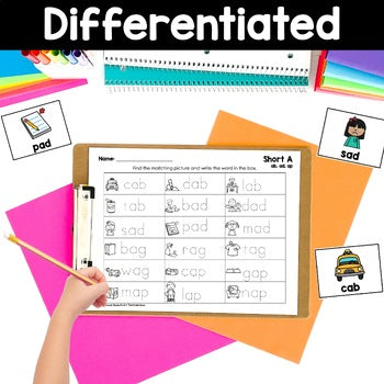 CVC Write the Room | Science of Reading
