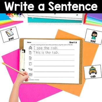 CVC Write the Room | Science of Reading