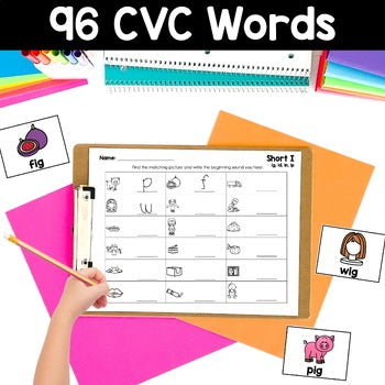 CVC Write the Room | Science of Reading