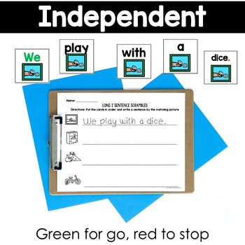 CVCE Decodable Sentence Scrambles | Science of Reading
