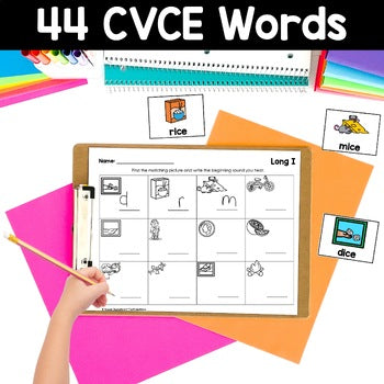 CVCE Write the Room | Science of Reading