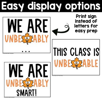 Leaf Craft | Fall Bulletin Board