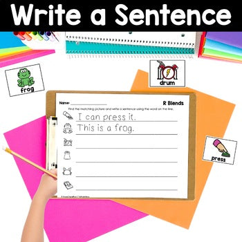 Blends Write the Room | Science of Reading