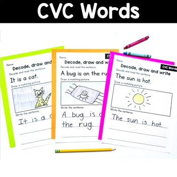 Decode Draw and Write Bundle | Science of Reading