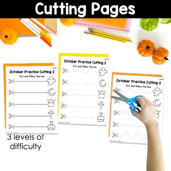 Halloween October Fine Motor Activities Bundle