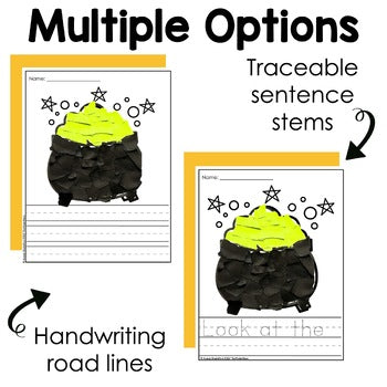 Cauldron Tear Art Craft | Halloween